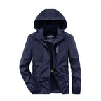 Men's Ultralight Breathable Hooded Jacket with Perforated Mesh Lining and Zipper Pockets Fashion Glam