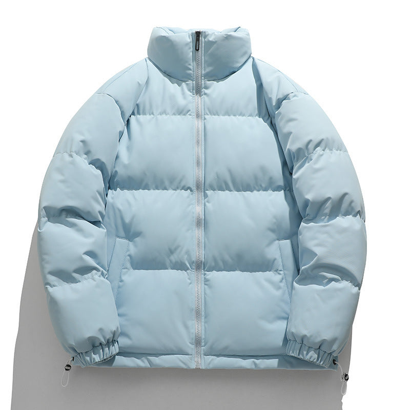 Unisex Padded Quilted Transitional Jacket with High Collar and Adjustable Hem Fashion Glam