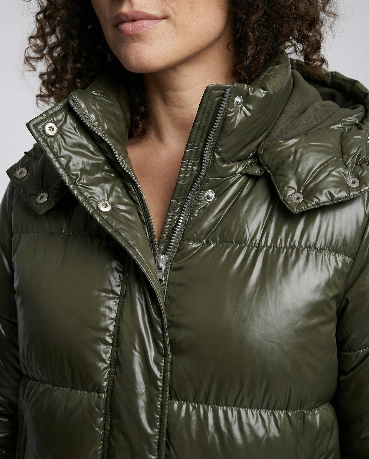 Women Puffy Jacket Hood | Fashion Glam