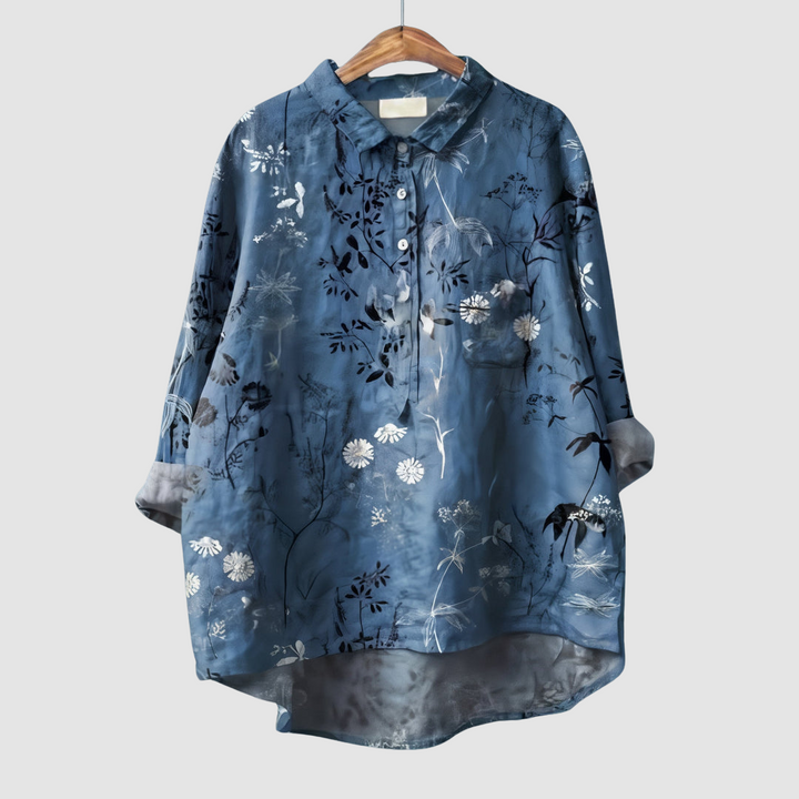 Luna™ Romantic Floral Print Blouse