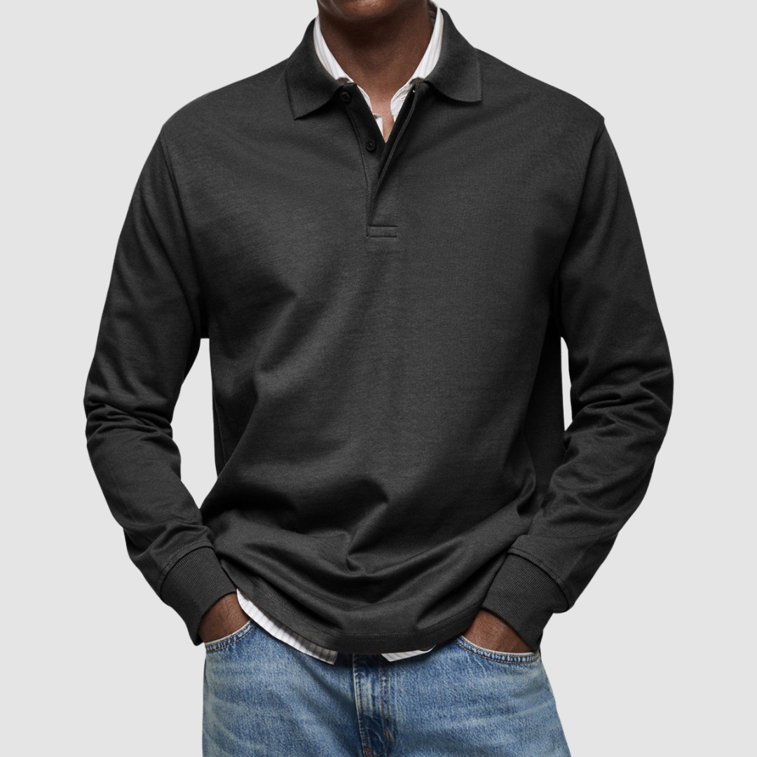 Bradford™ casual long sleeve polo
