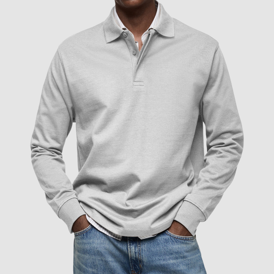 Bradford™ casual long sleeve polo