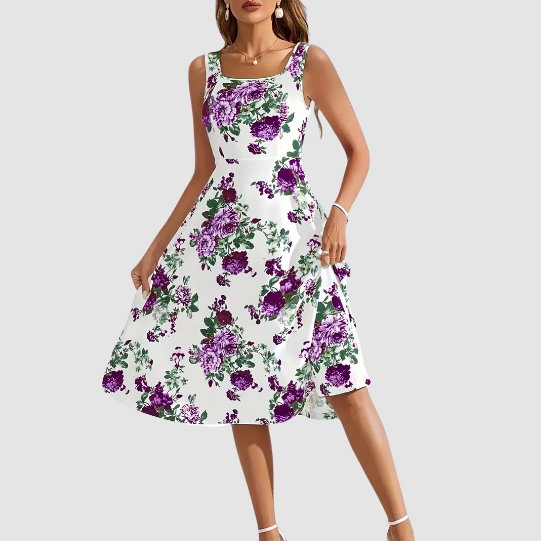 Natalie™ Floral A-Line Dress