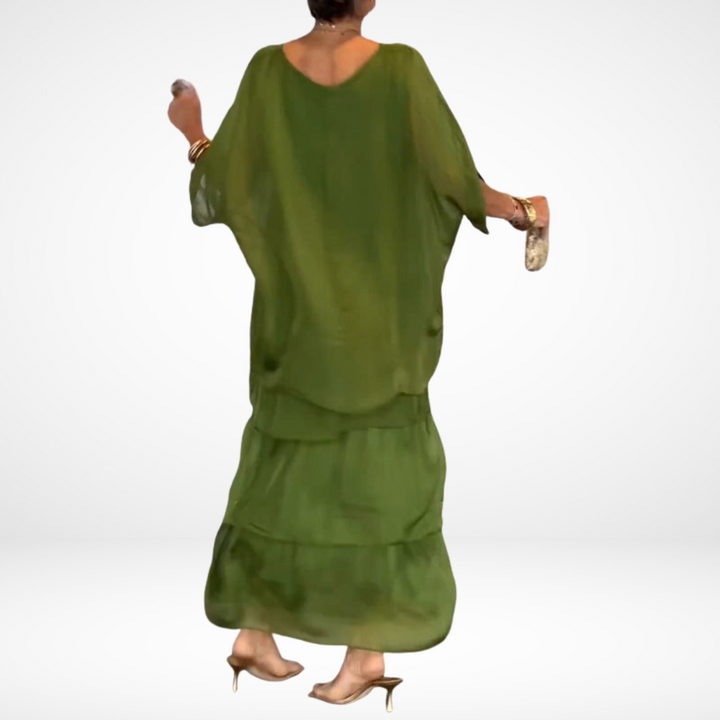 Hylda™ Artistic Loose Maxi Dress