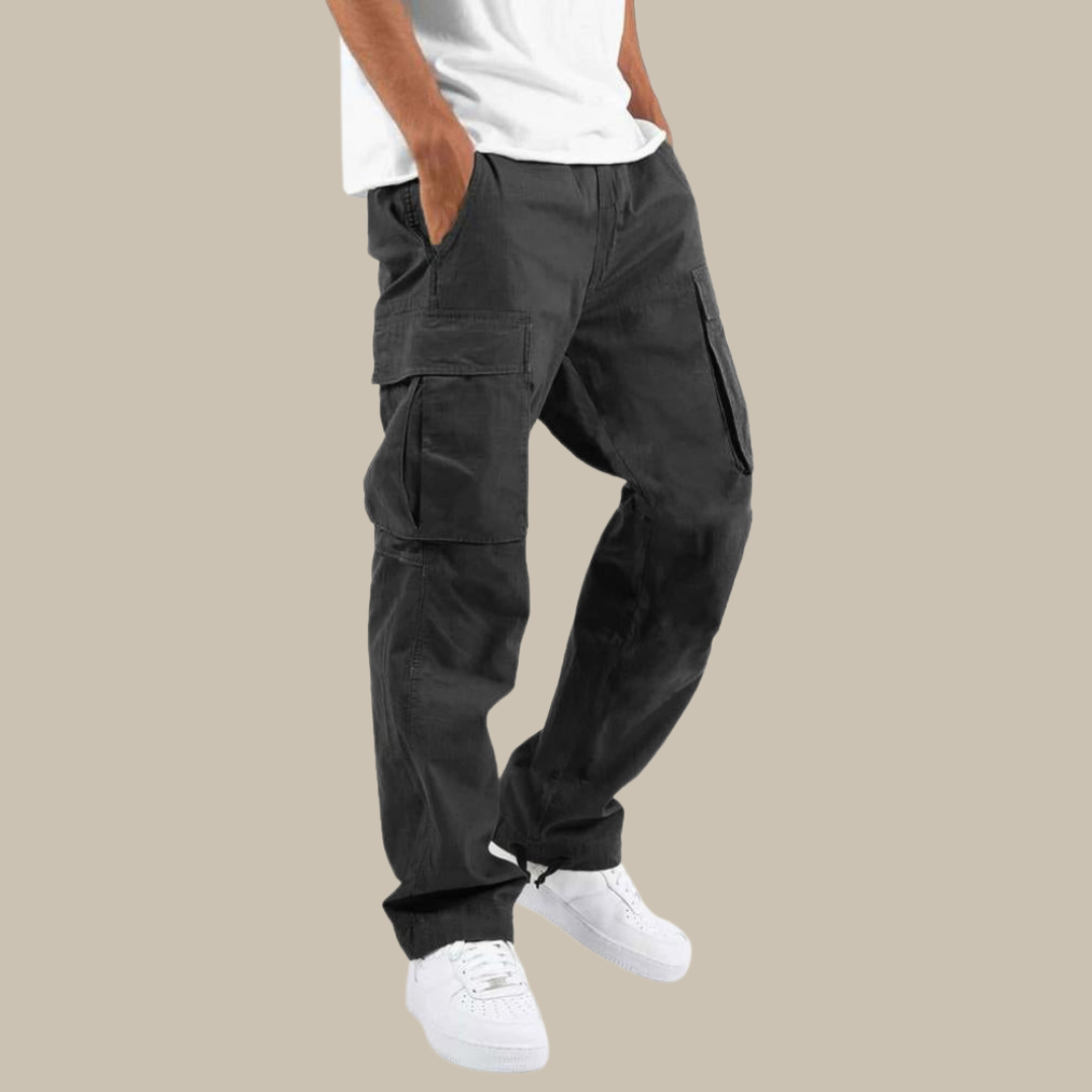 Fashion Glam - Flexible Stretch Cargo Pants for Men