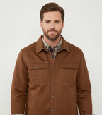 Fashion Glam | Men's Casual Buttoned Denim Shirt