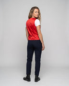 Women's Elegant Stand Collar Vest with Artful Decorations Fashion Glam