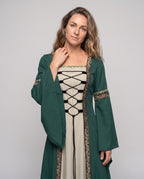 Women's historic fairy tale dress with elegant lacing design Fashion Glam