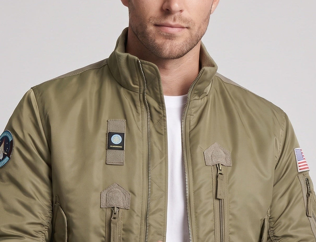Men's Stylish Bomber Jacket Fashion Glam