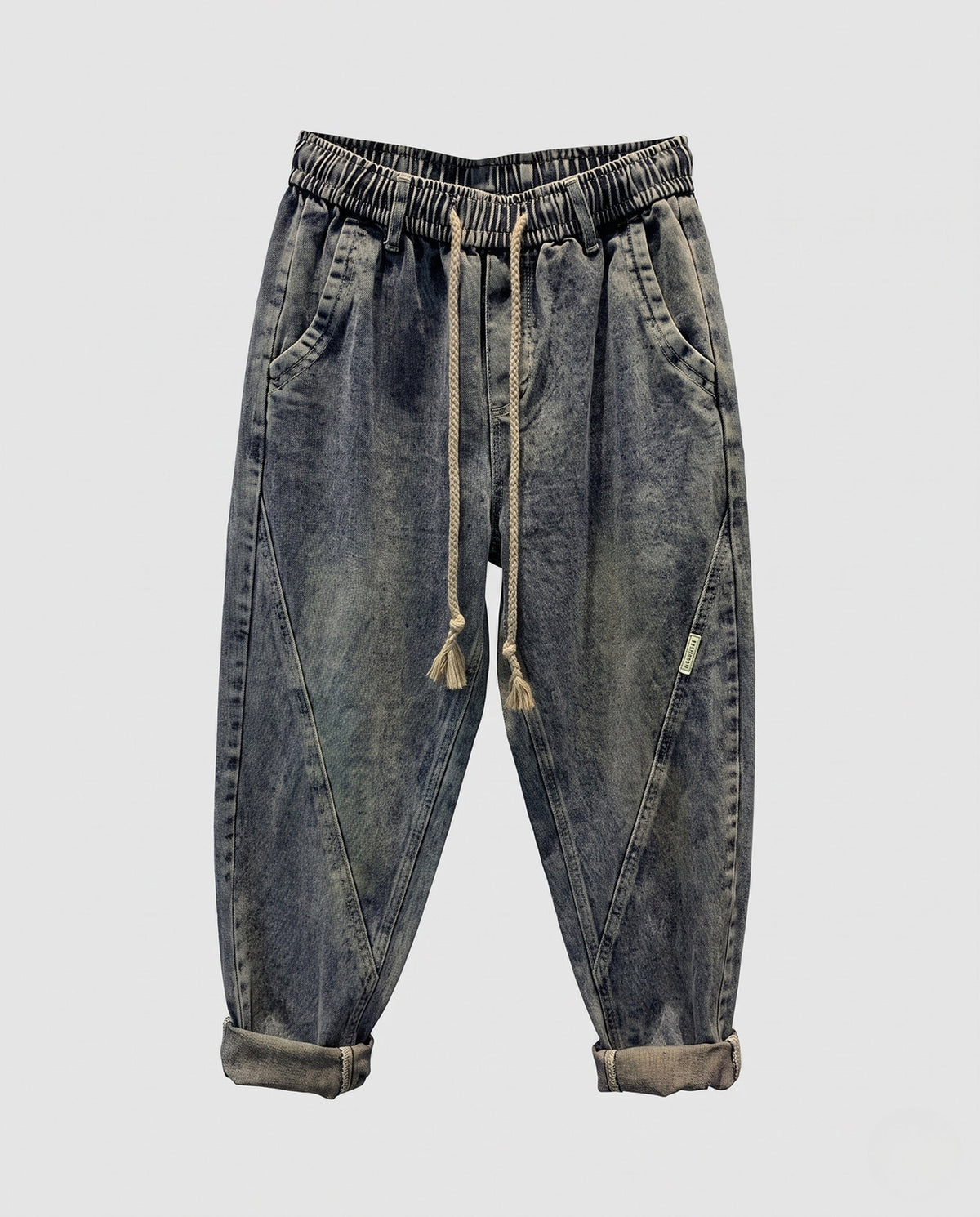 Ladies Comfortable Denim Harem Pants Fashion Glam