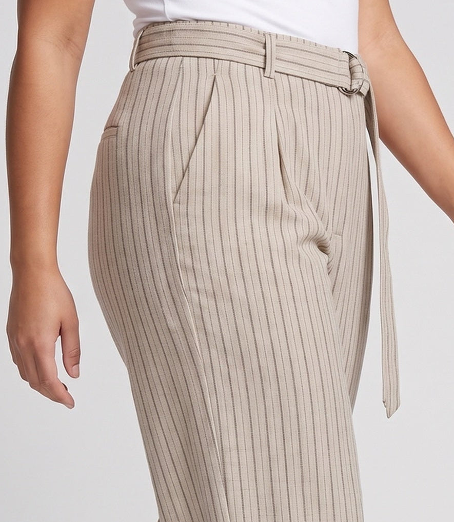 Women Elegant and Comfortable Striped Palazzo Pants Fashion Glam