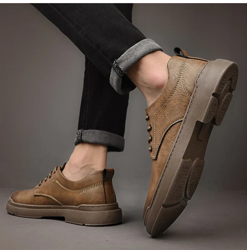 Classic Leather Shoes for Enduring Comfort
