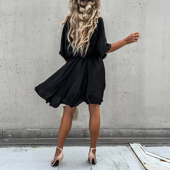 AYASHA – CHIC SUMMER HIGH WAIST MINI DRESS