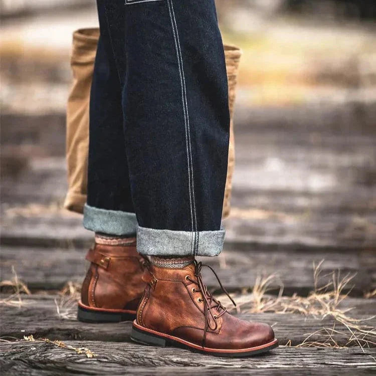Rustic Adventure Comfort Boots