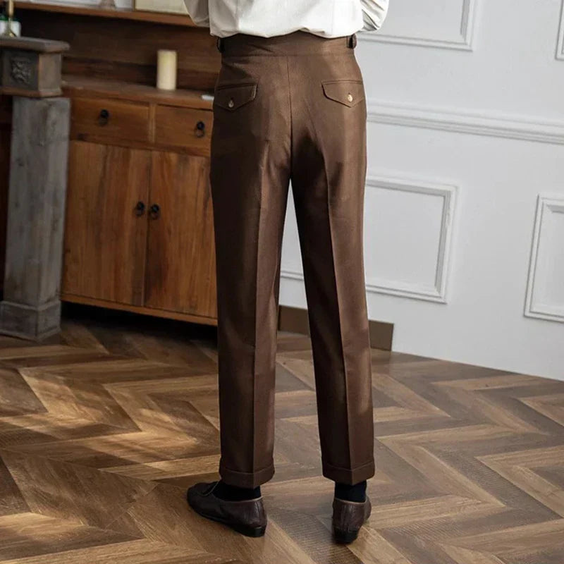 Suit trousers men Italian elegant