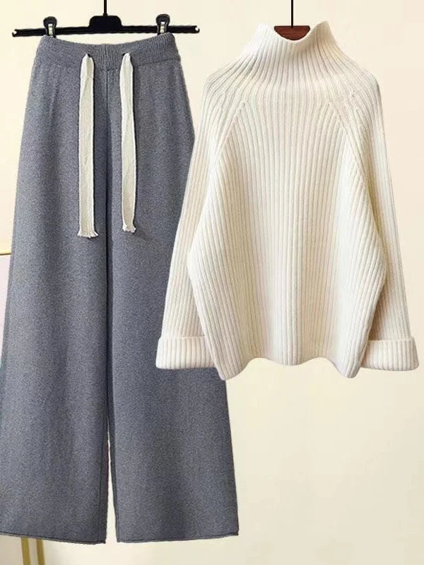 NATALIA – RELAXED KNIT TWO-PIECE SET