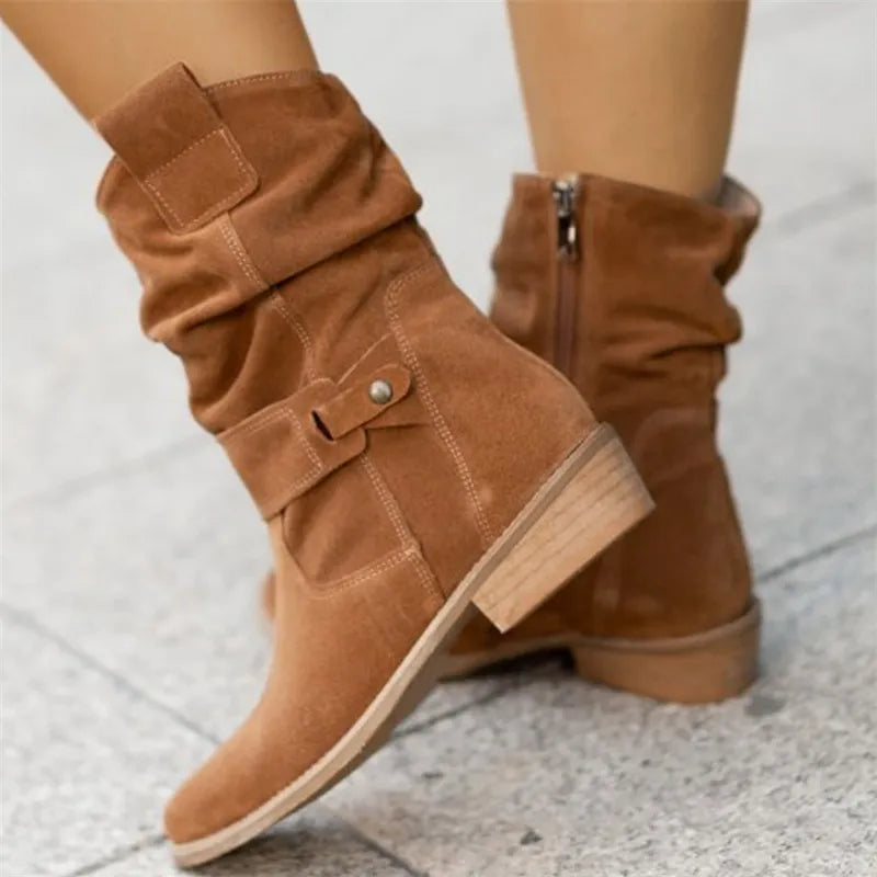 MEGAN - BOTTES EN SUEDE