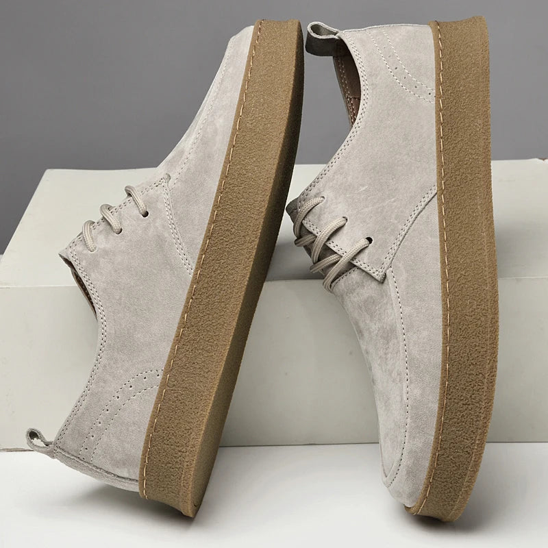 Fashion Glam | High-Quality Suede Sneakers For Men