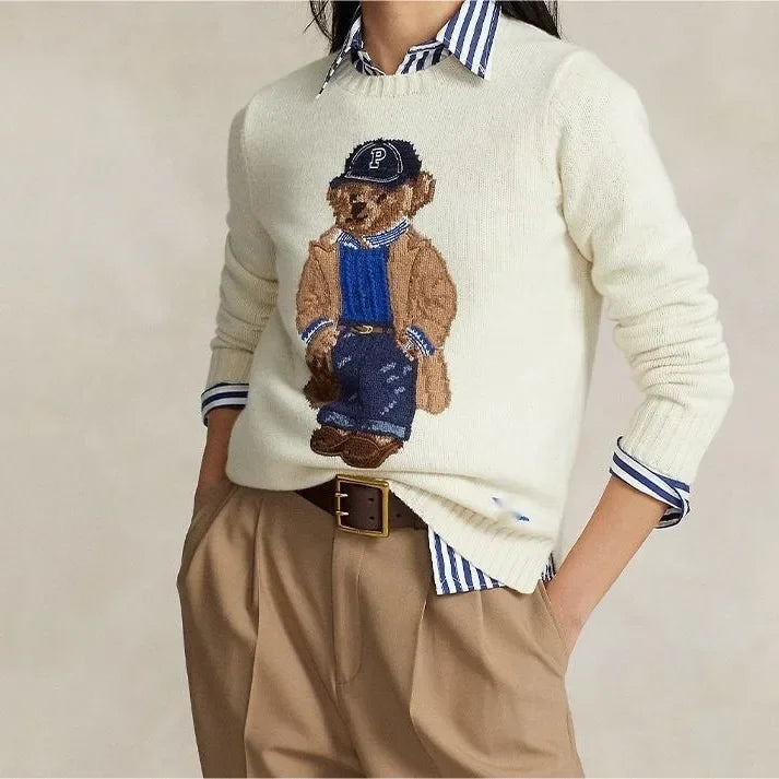 Fashion Glam | More Elegant Bear Sweater