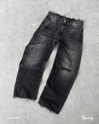 Fashion Glam | American Washed Retro Jeans for Men