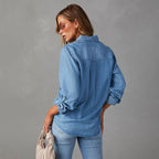 Fashion Glam | Light Denim Shirts