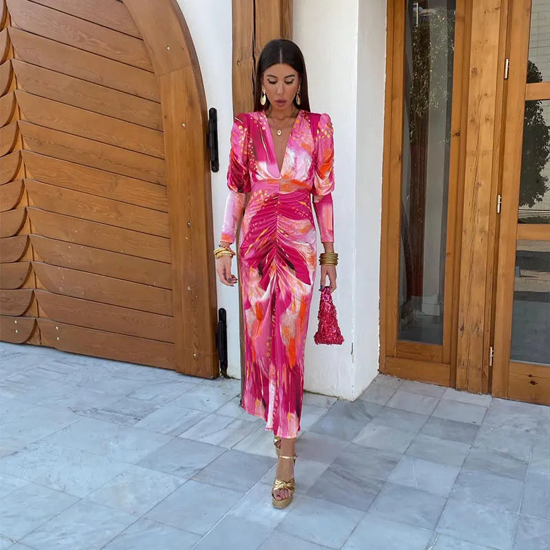 EVALISSE – RADIANT FLOW MAXI DRESS