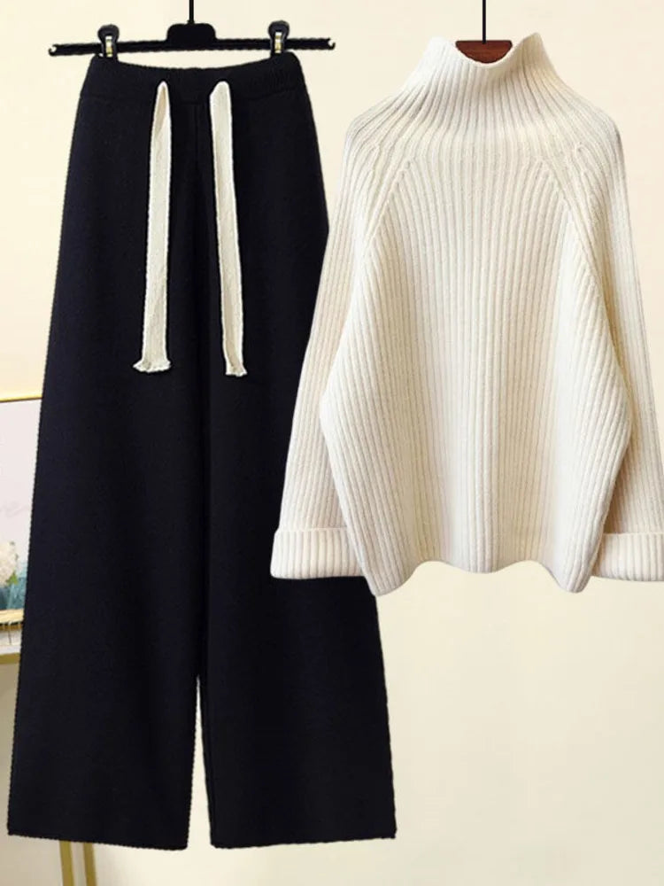 NATALIA – RELAXED KNIT TWO-PIECE SET