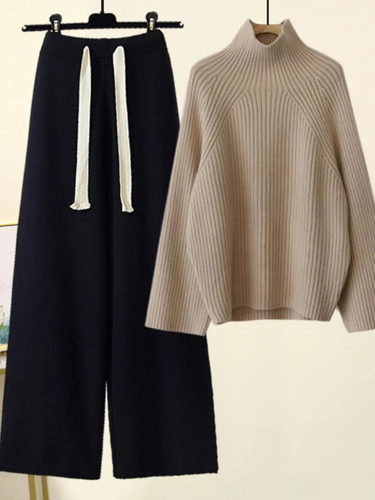 NATALIA – RELAXED KNIT TWO-PIECE SET