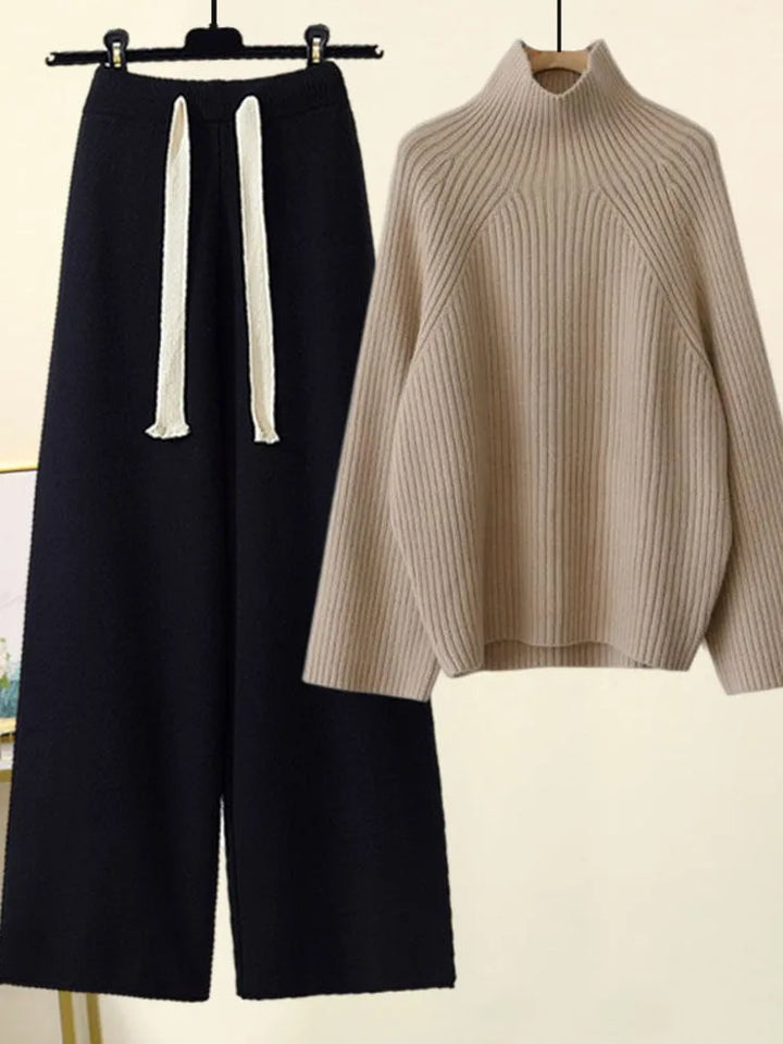 NATALIA – RELAXED KNIT TWO-PIECE SET
