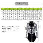 Fashion Glam | Men's Glitter Tailcoat with Sequins for Special Occasions