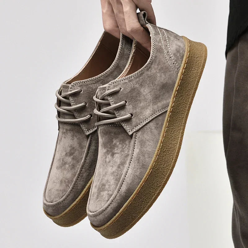 Fashion Glam | High-Quality Suede Sneakers For Men