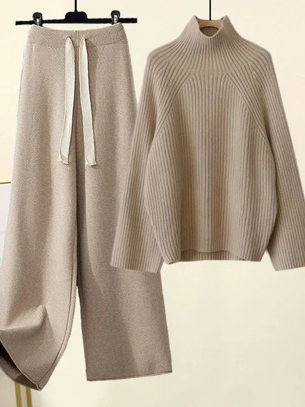 NATALIA – RELAXED KNIT TWO-PIECE SET