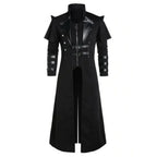 Fashion Glam | Men's Medieval Long Coat Armor in Gothic Style