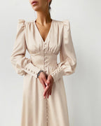 Fashion Glam | Elegant Satin Dresses for Spring and Summer