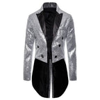 Fashion Glam | Men's Glitter Tailcoat with Sequins for Special Occasions
