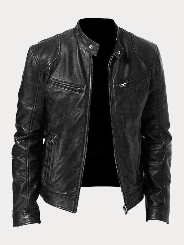 Fashion Glam | Casual Leather Jacket