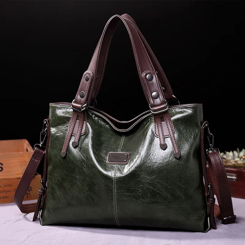Fashion Glam | Bags made of supple leather with two straps and elegant details