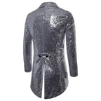 Fashion Glam | Men's Glitter Tailcoat with Sequins for Special Occasions