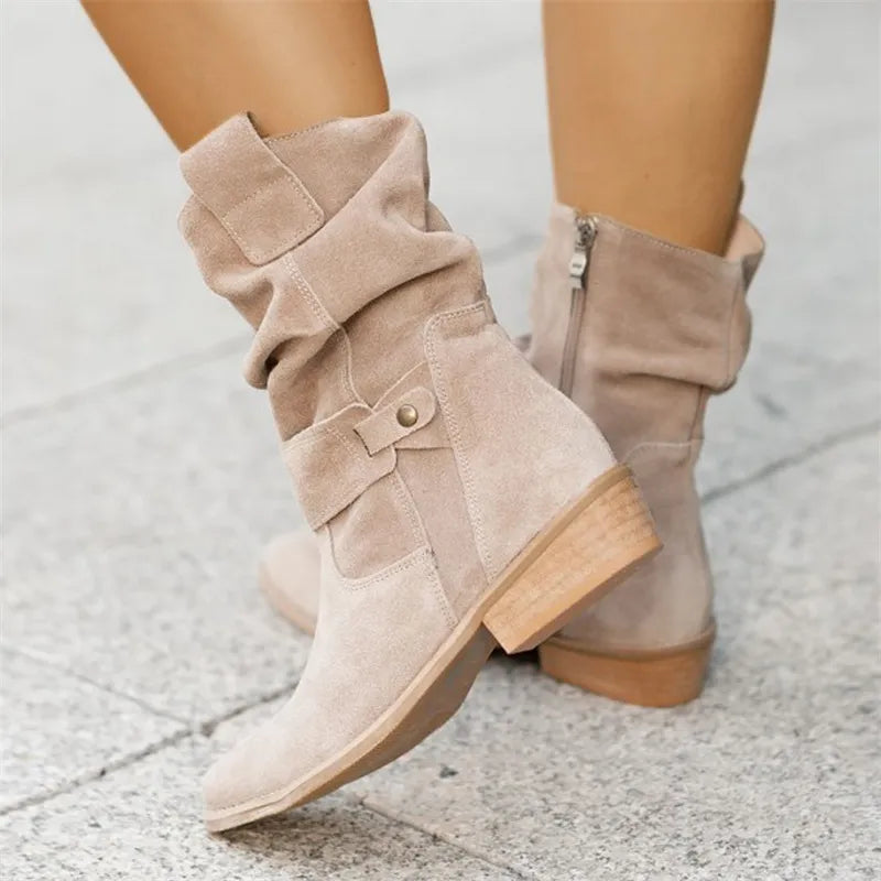 MEGAN - BOTTES EN SUEDE