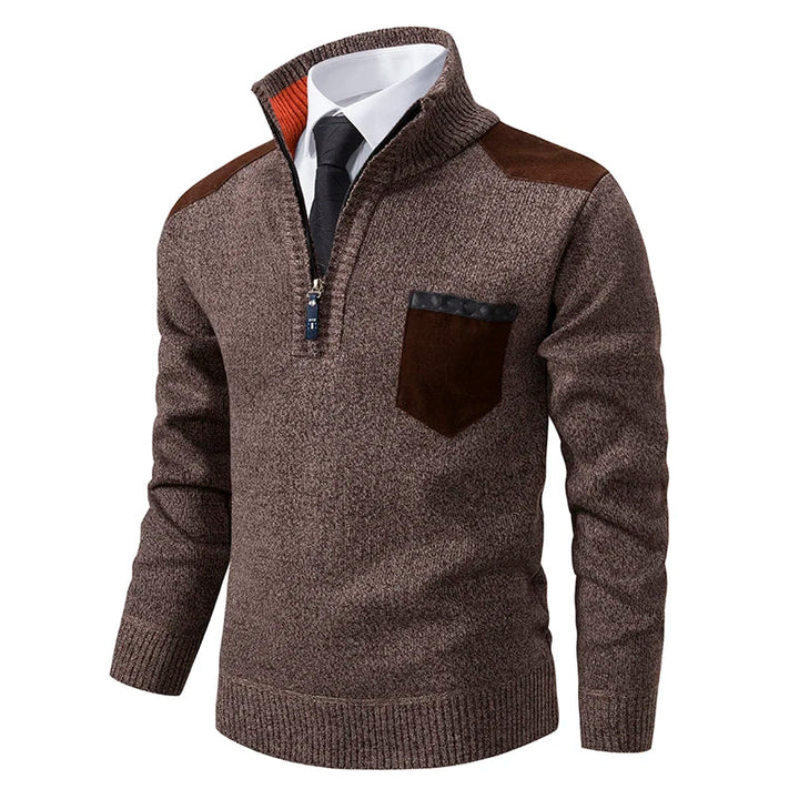 Ben | Refined Quarter-Zip Sweater