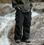 Fashion Glam Men's Cargo Pants with Side Pockets and Loose Fit