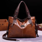 Fashion Glam | Bags made of supple leather with two straps and elegant details