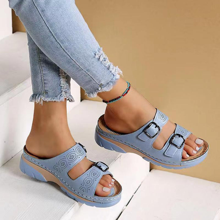 Diora | Orthopedic Leather Sandals