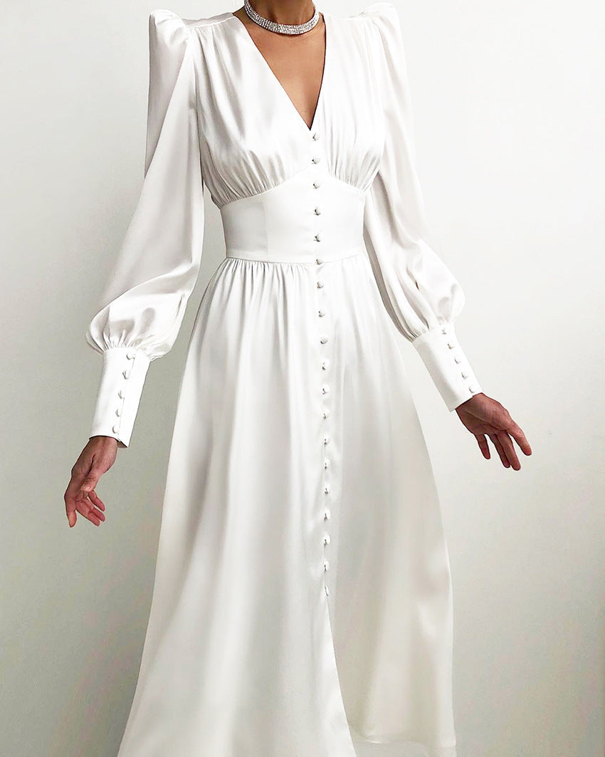 Fashion Glam | Elegant Satin Dresses for Spring and Summer
