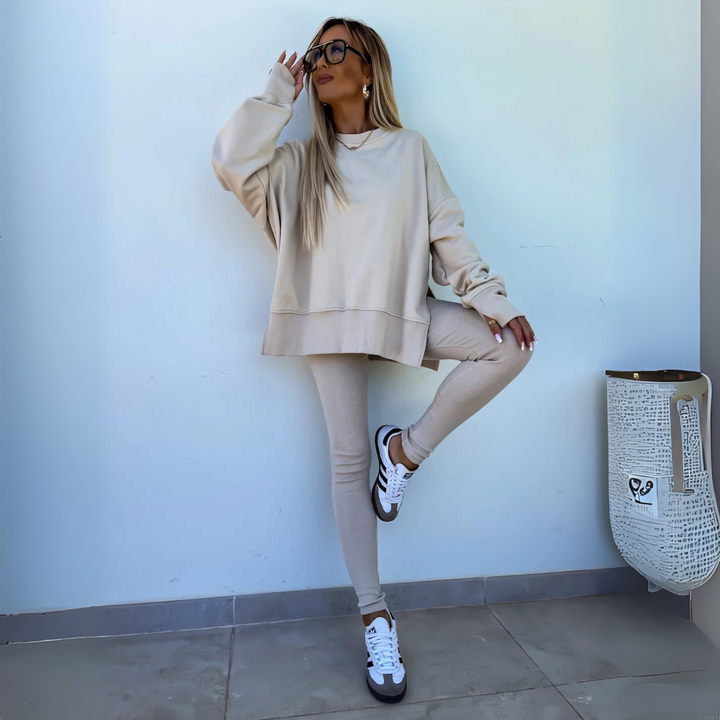 EMIE – RELAXED SWEATSHIRT & LEGGINGS SET