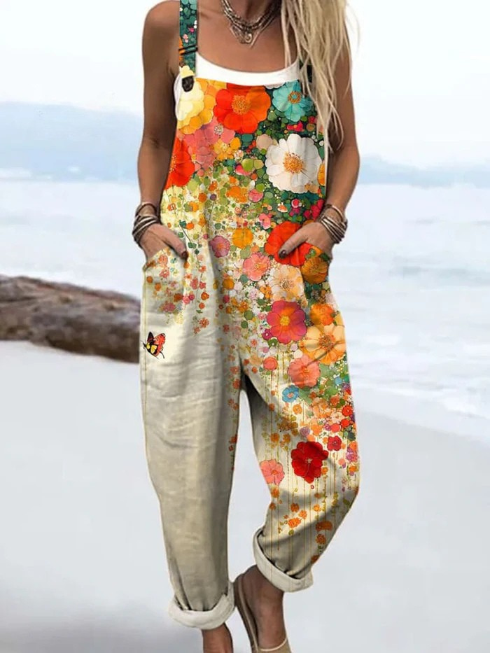 LYANNE – GARDEN BREEZE WIDE-LEG JUMPSUIT