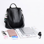 Fashion Glam | Anti-Theft Leather Backpack