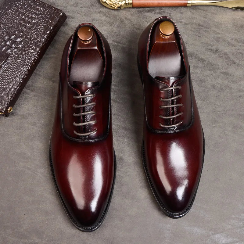 Fashion Glam | Classic Men's Oxford Shoes