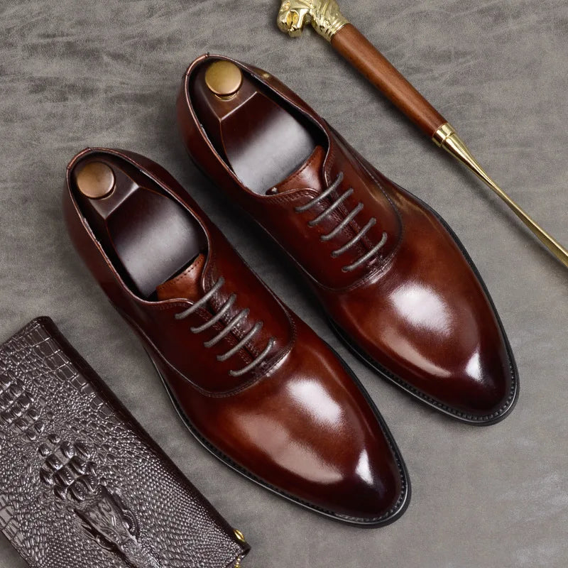 Fashion Glam | Classic Men's Oxford Shoes