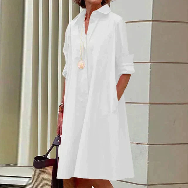 Esme - Casual Everyday Dress with Pockets